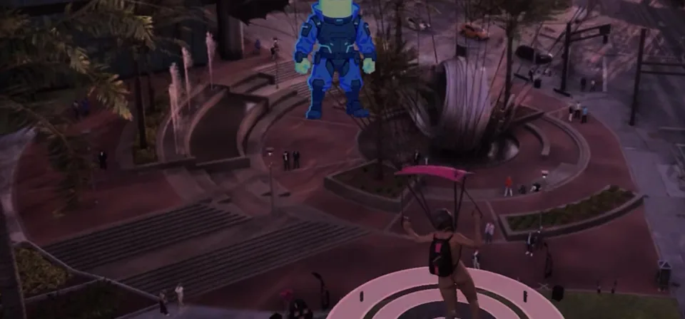 Screenshot ufficiale di GTA VI: Fenestra Plaza