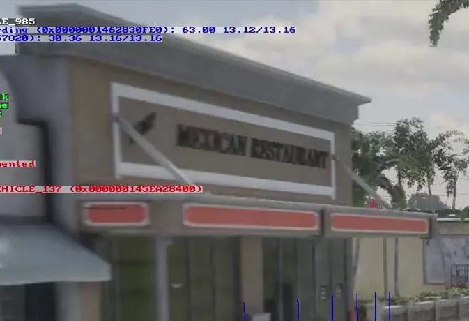 Capture officielle de GTA VI : Mexican Restaurant