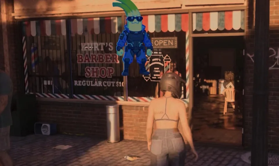Screenshot ufficiale di GTA VI: Kurt’s Barber Shop