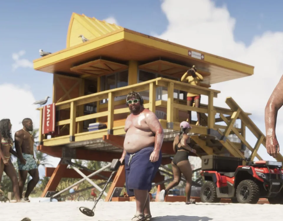 Capture officielle de GTA VI : Lifeguard Tower