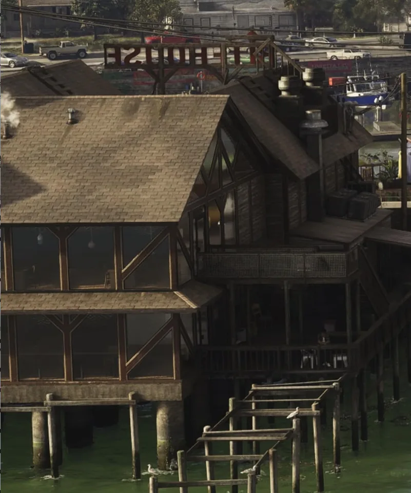 Capture officielle de GTA VI : Bite House