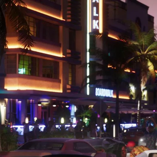 Capture officielle de GTA VI : Boardwalk