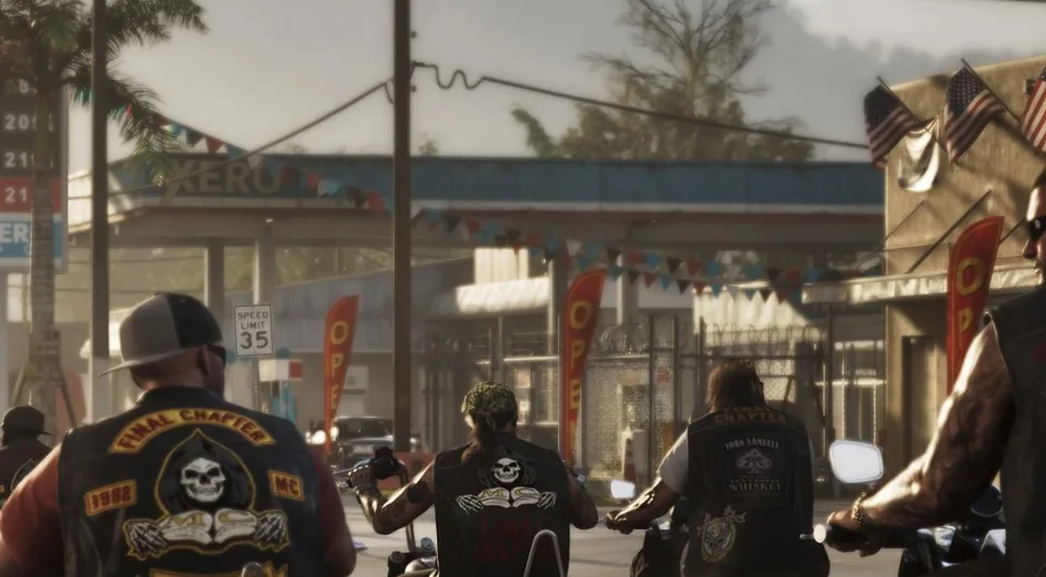 Capture officielle de GTA VI : Xero Gas Station