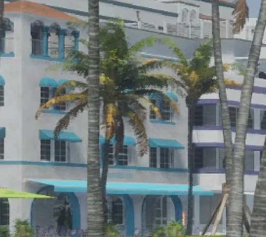 Capture officielle de GTA VI : Hotel Neptune