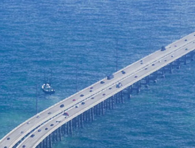 Official GTA VI screenshot: New Bahia Honda Bridge