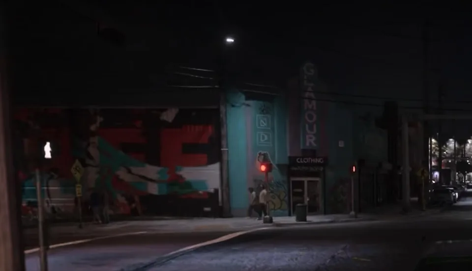 Offizieller Screenshot aus GTA VI: Glamour Clothing