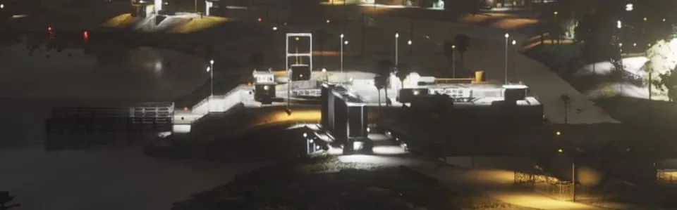 Screenshot ufficiale di GTA VI: Clewiston Lake Okeechobee Waterway Lock