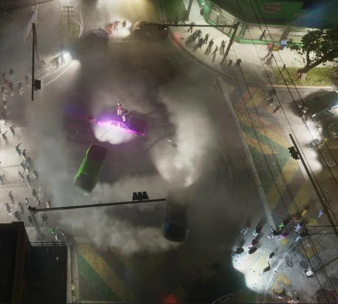 Screenshot ufficiale di GTA VI: NW 3rd Ave & NW 11th St
