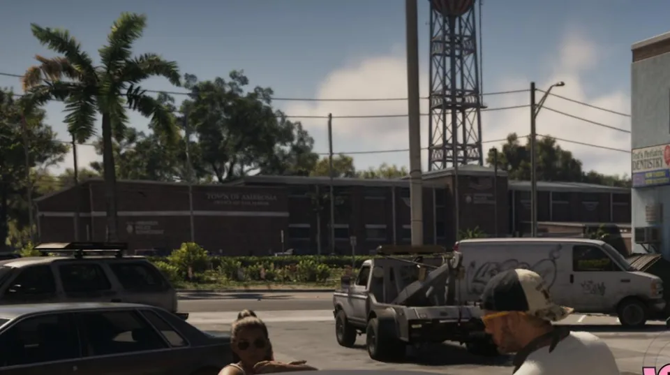 Screenshot ufficiale di GTA VI: Ambrosia Police Department
