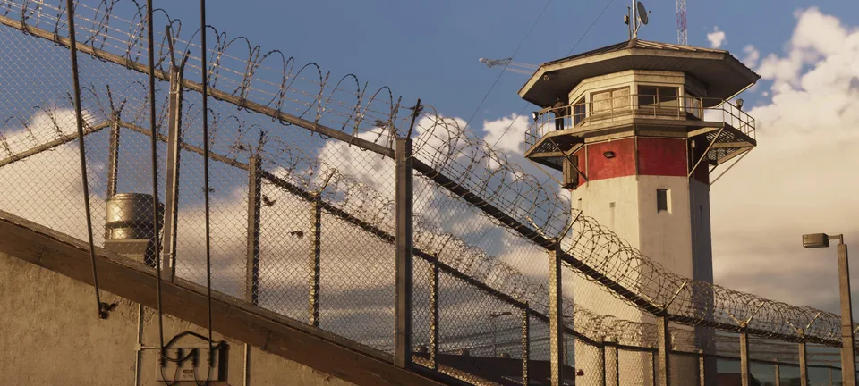 Captura oficial de GTA VI: Prison Tower (4)